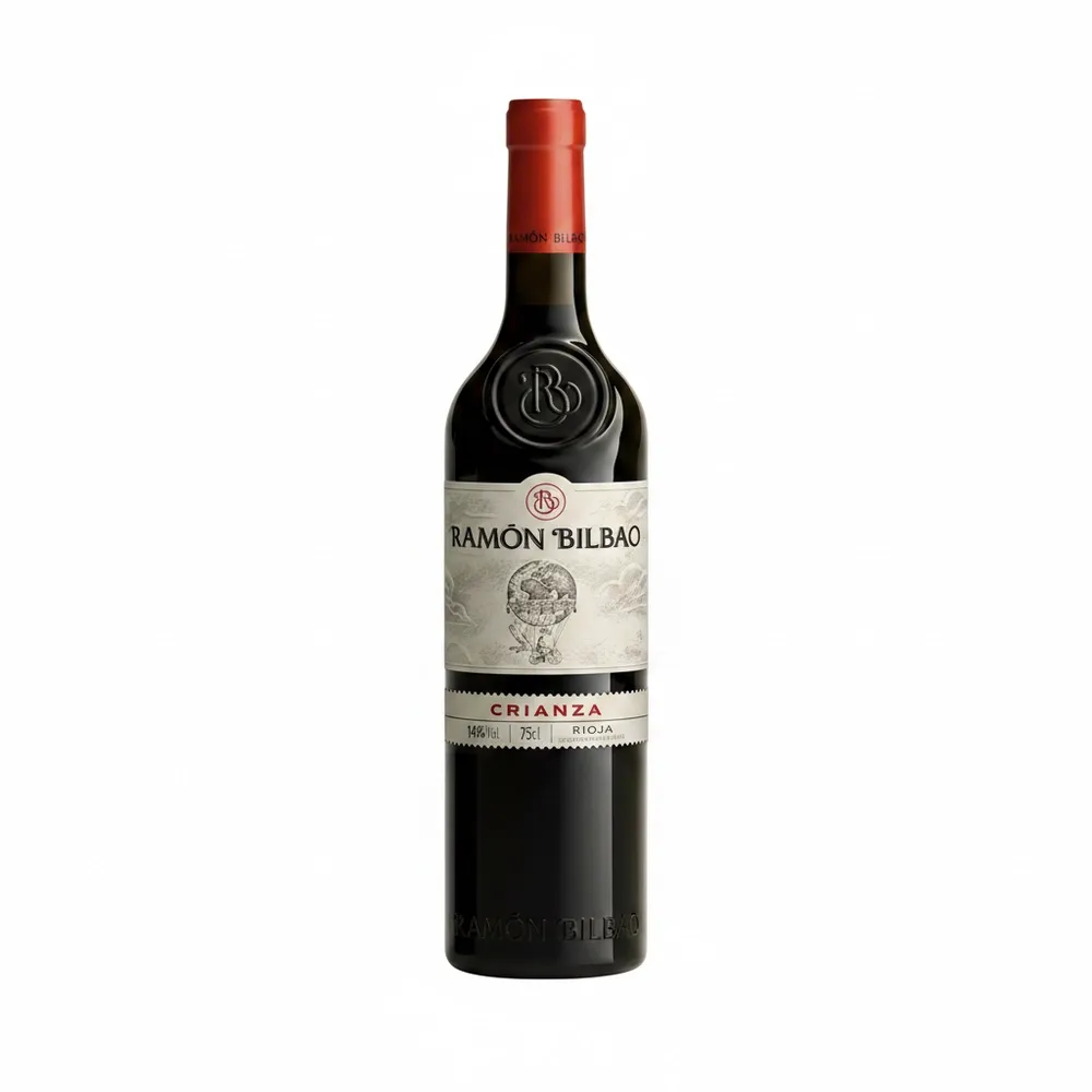 Vino Tinto Ramon Bilbao Crianza 375 Ml