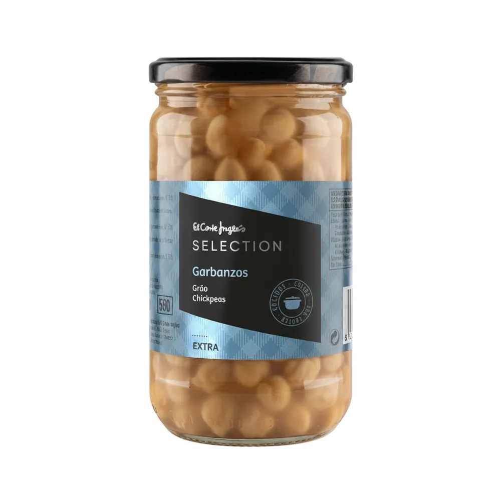 Garbanzos El Corte Ingles Al Natural 400 G