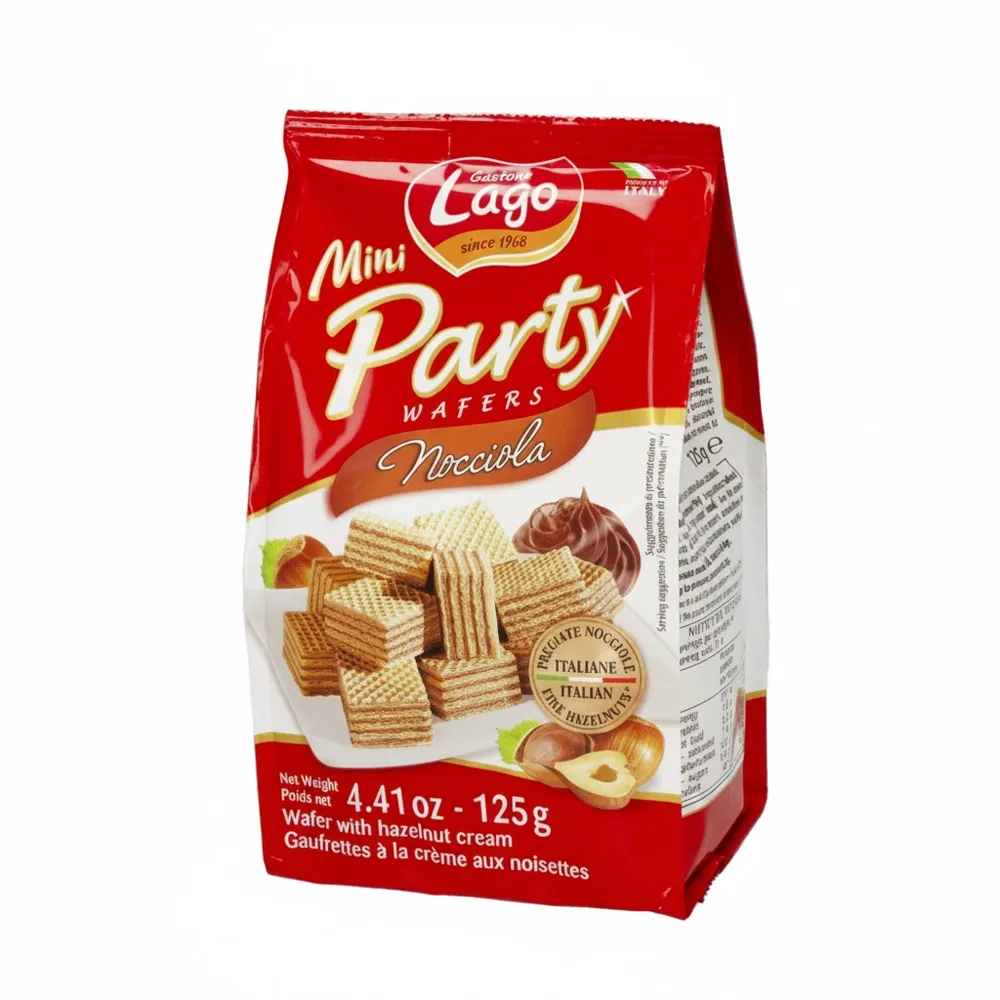 Galleta Lago Mini Party Avellana 125 Gr