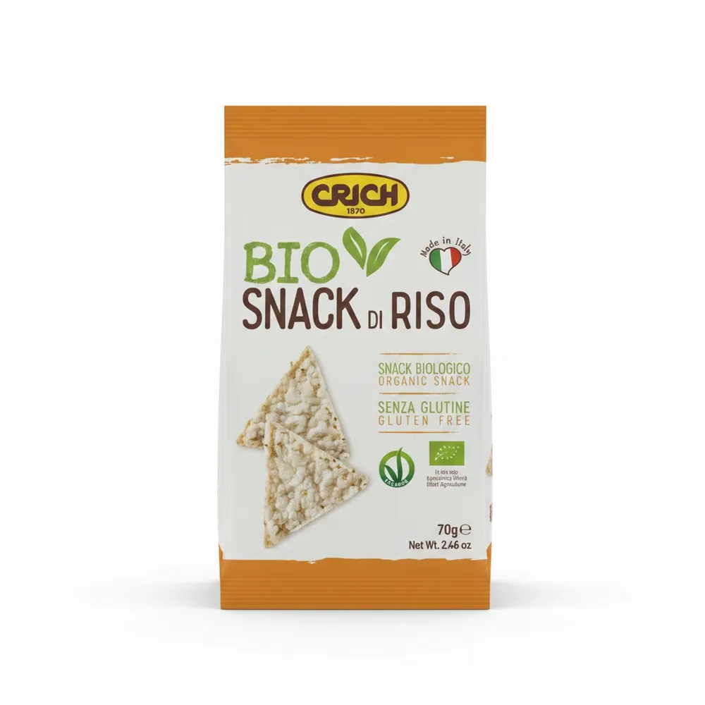 Galletas De Arroz Crich Bio Snack Rice Cakes 70 Gr