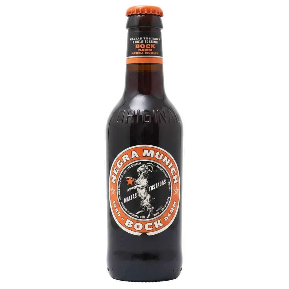 Cerveza Negra Damm Bock Munich Bot 250Ml