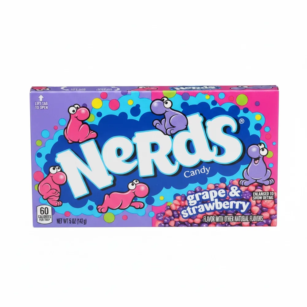 Caramelo Grape Strawberry Tbox Nerds  5 Oz