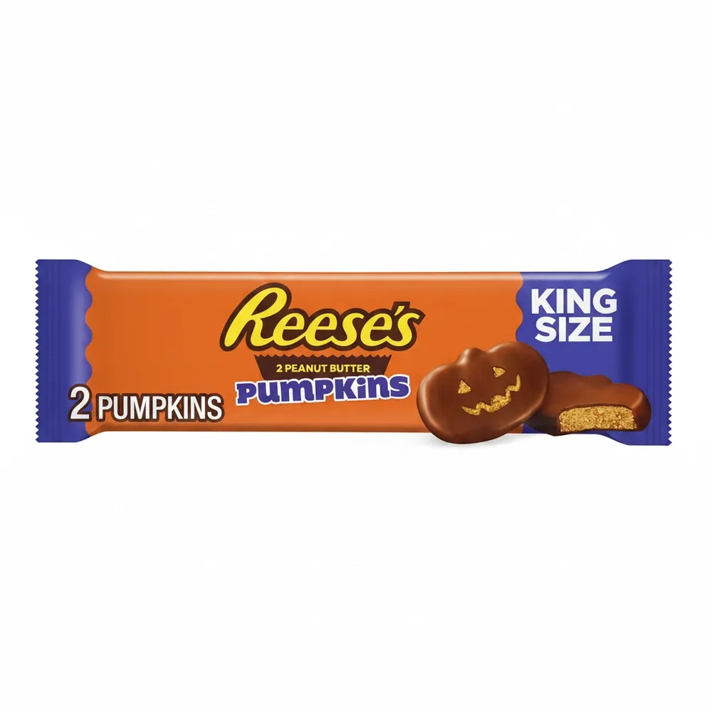 Chocolate Reeses Kingsize Peanut Pumpkins Hw 2.4Oz