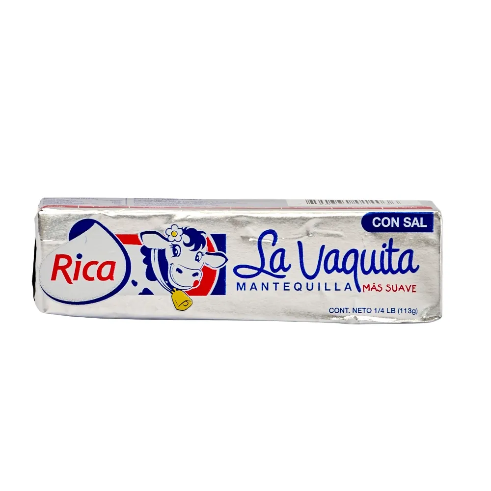 Mantequilla La Vaquita Barra 113G