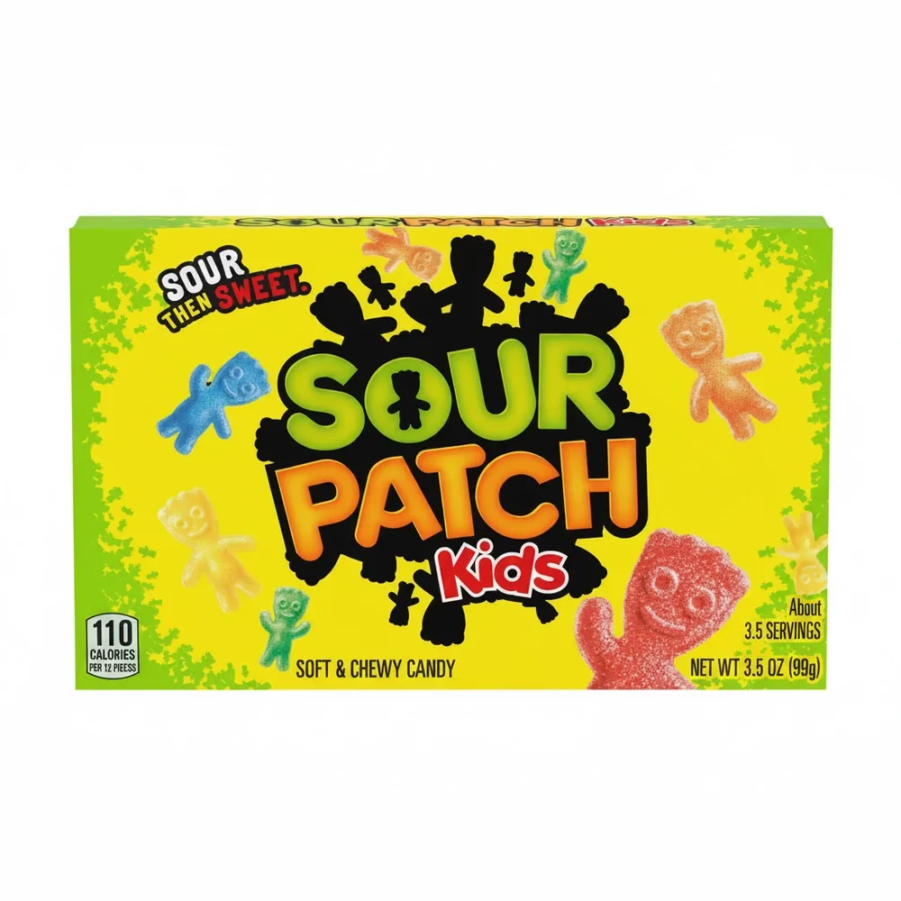Gomitas Sour Patch Kids Theather Box 3.5 Oz