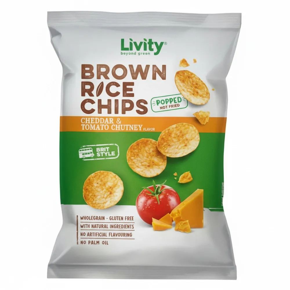 Chps Rice Cheddar Tom Livity Byond 60 Gr