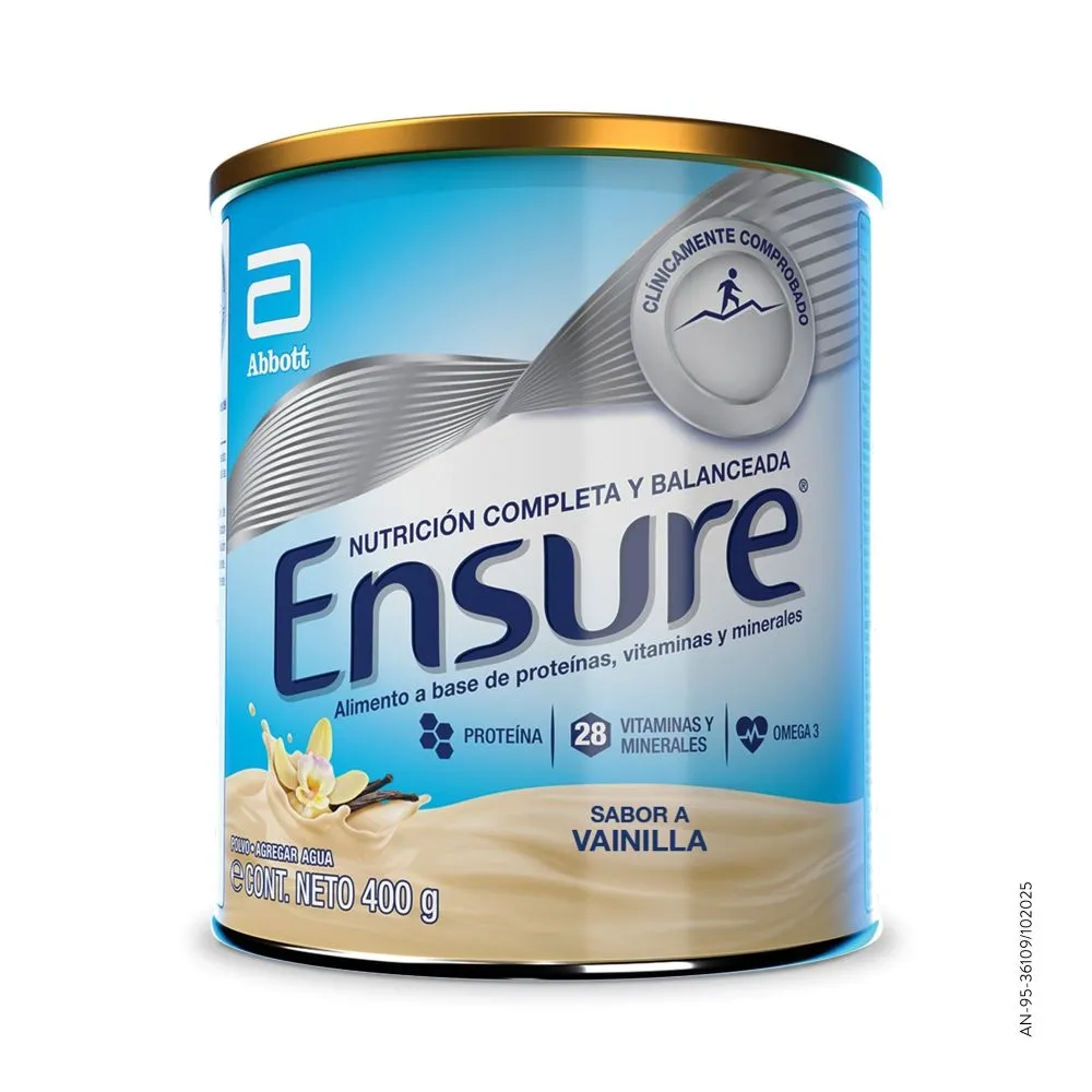 Suplemento Ensure Polvo Vainilla 400 Gr