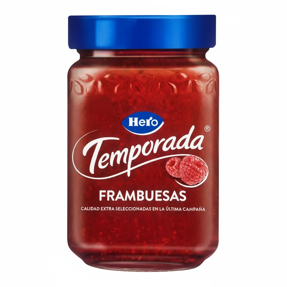 Mermelada De Frambuesas De Temporada Hero 360G