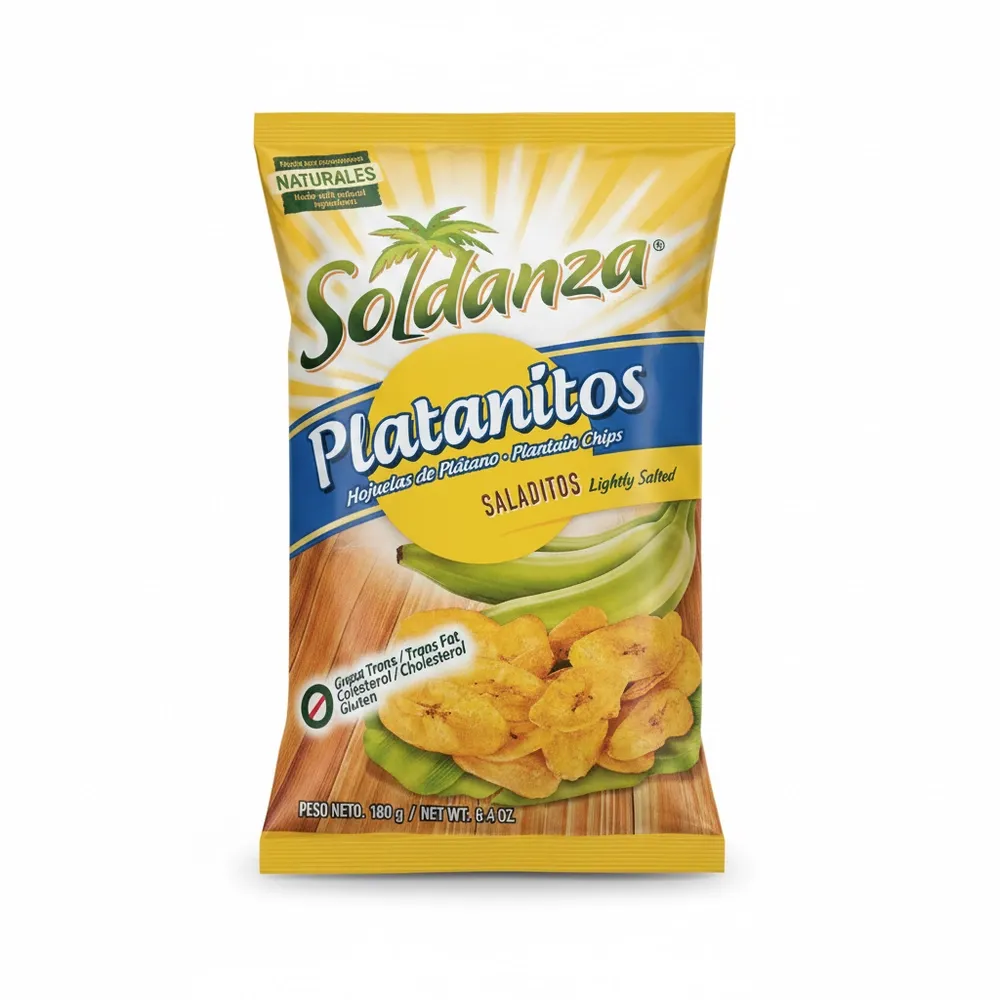 Platanitos Saladitos Soldanza 180 Gr