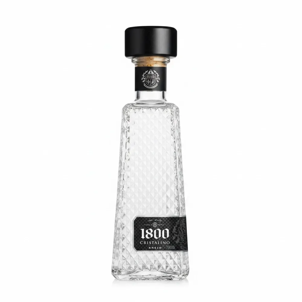 Tequila 1800 Cristalino 100% Agave 70 Cl