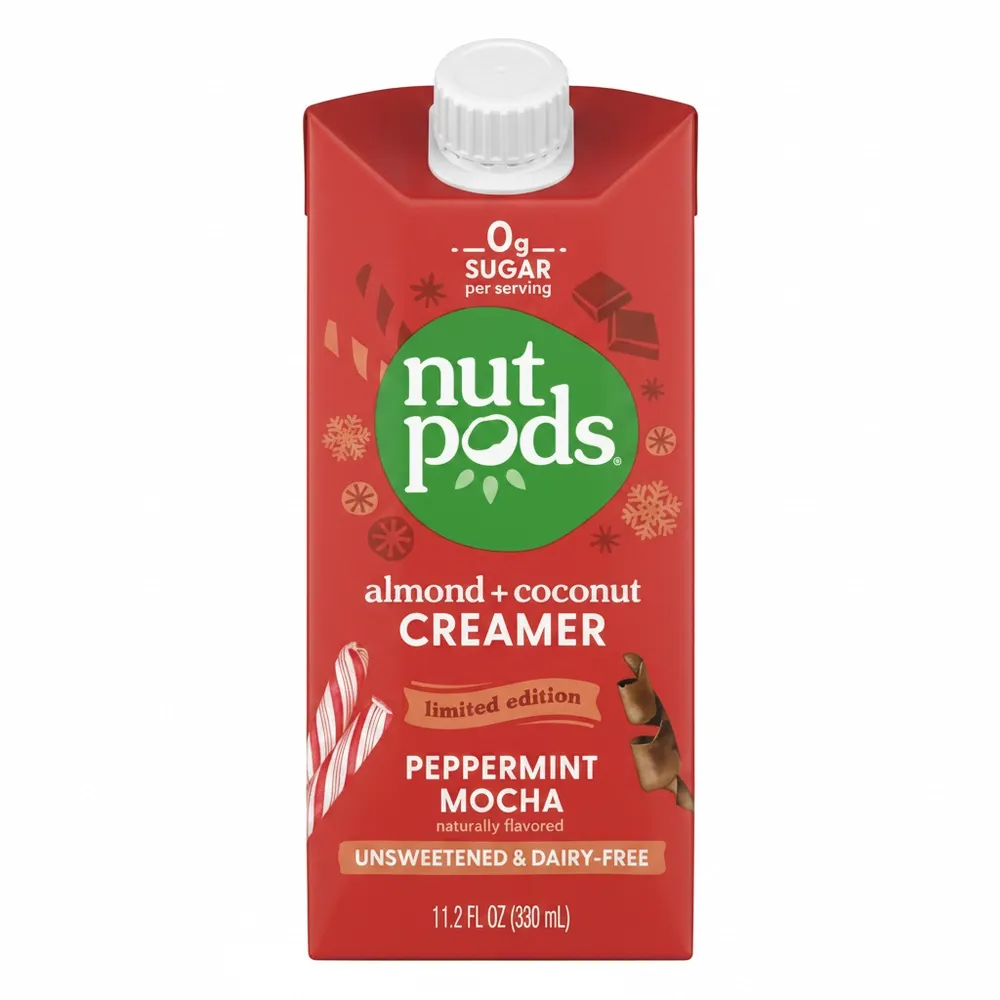 Crema Para Cafe Nutpods Unsweetened Pepperm Mocha 11.2Oz