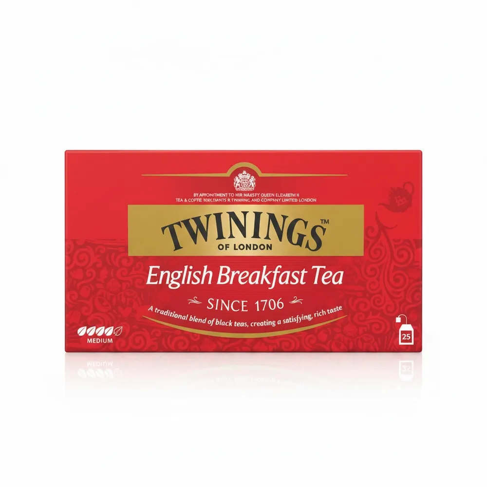 Te Negro English Breakfast Twinings 25/1