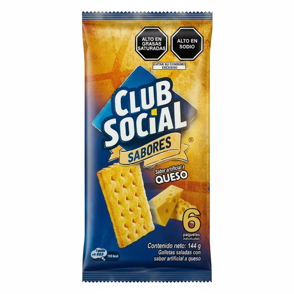 Galleta Queso Club Social 24G
