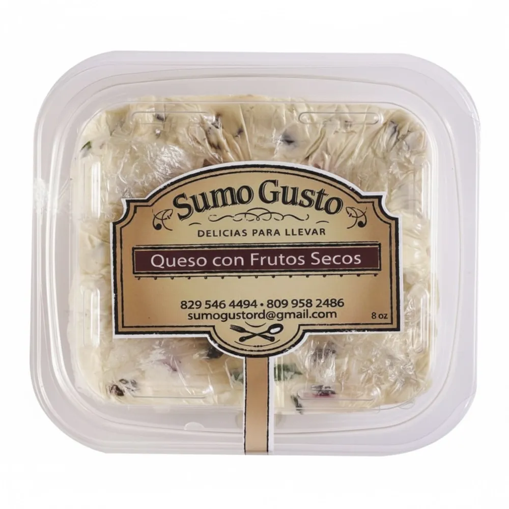 Queso Con Frutos Secos Y Mani, Sumo 8 Oz