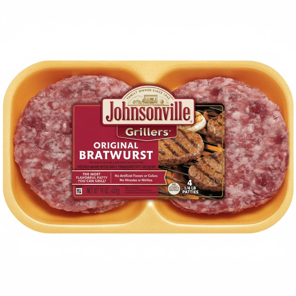 Carne De Hamberguer Bratwurst Johnsonville 16 Oz