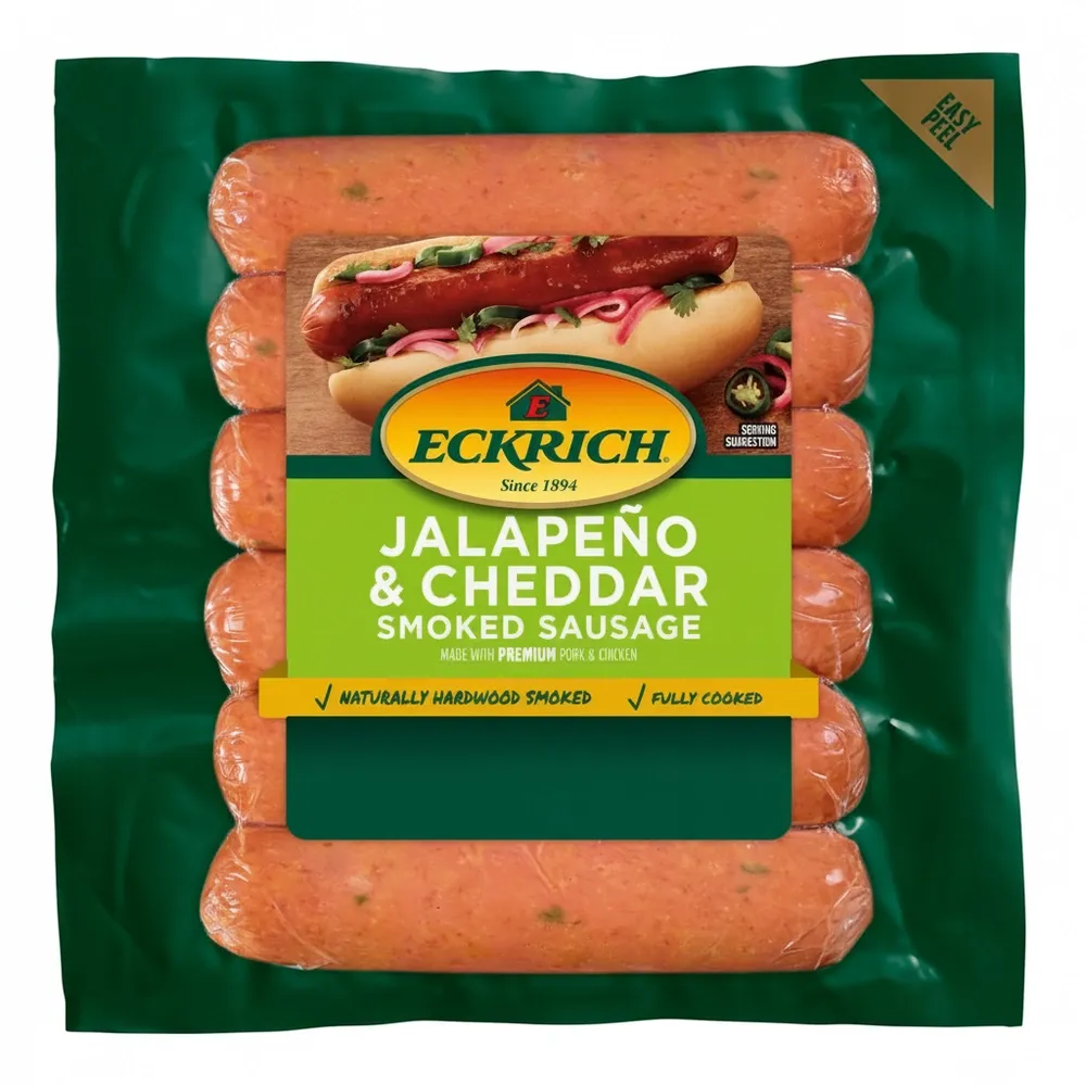 Salchicha Jalapeño Y Queso Eckrich 14 Oz