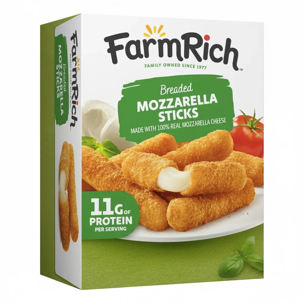 Palitos De Mozzarella Empanizados Farmrich 283 G