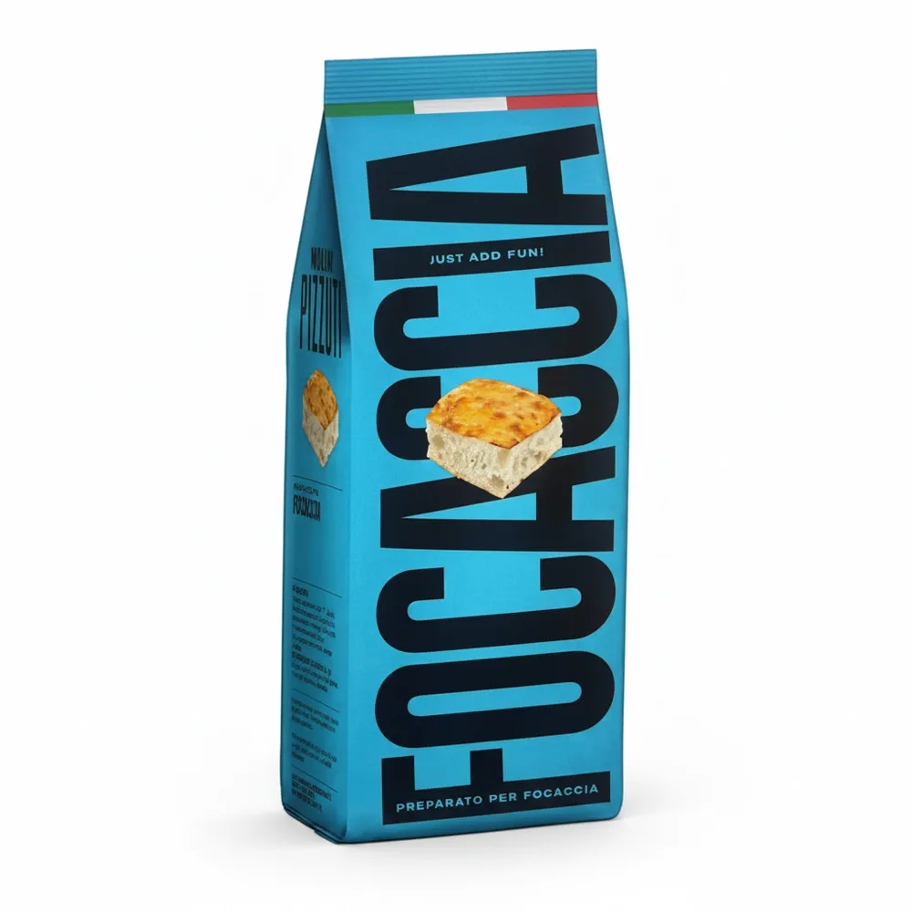 Pasta Molini Pizzuti Mix Focaccia 17.6 Oz