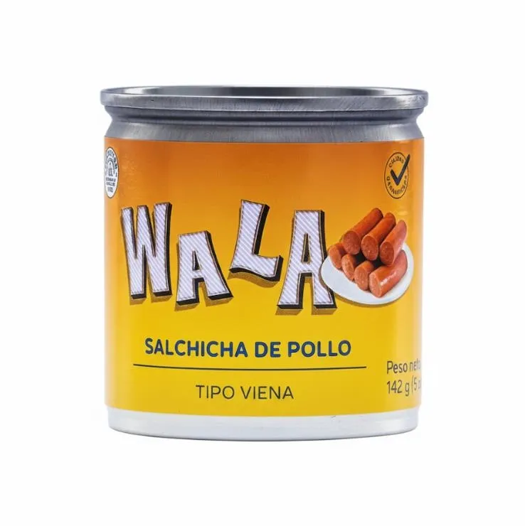 Salchichas Viena Pollo Wala 5 Oz