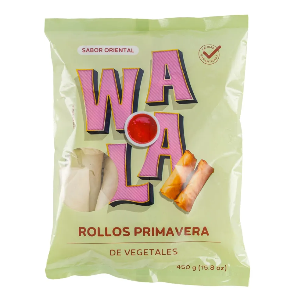 Rollos Primavera Vegetales Wala 1 Lb
