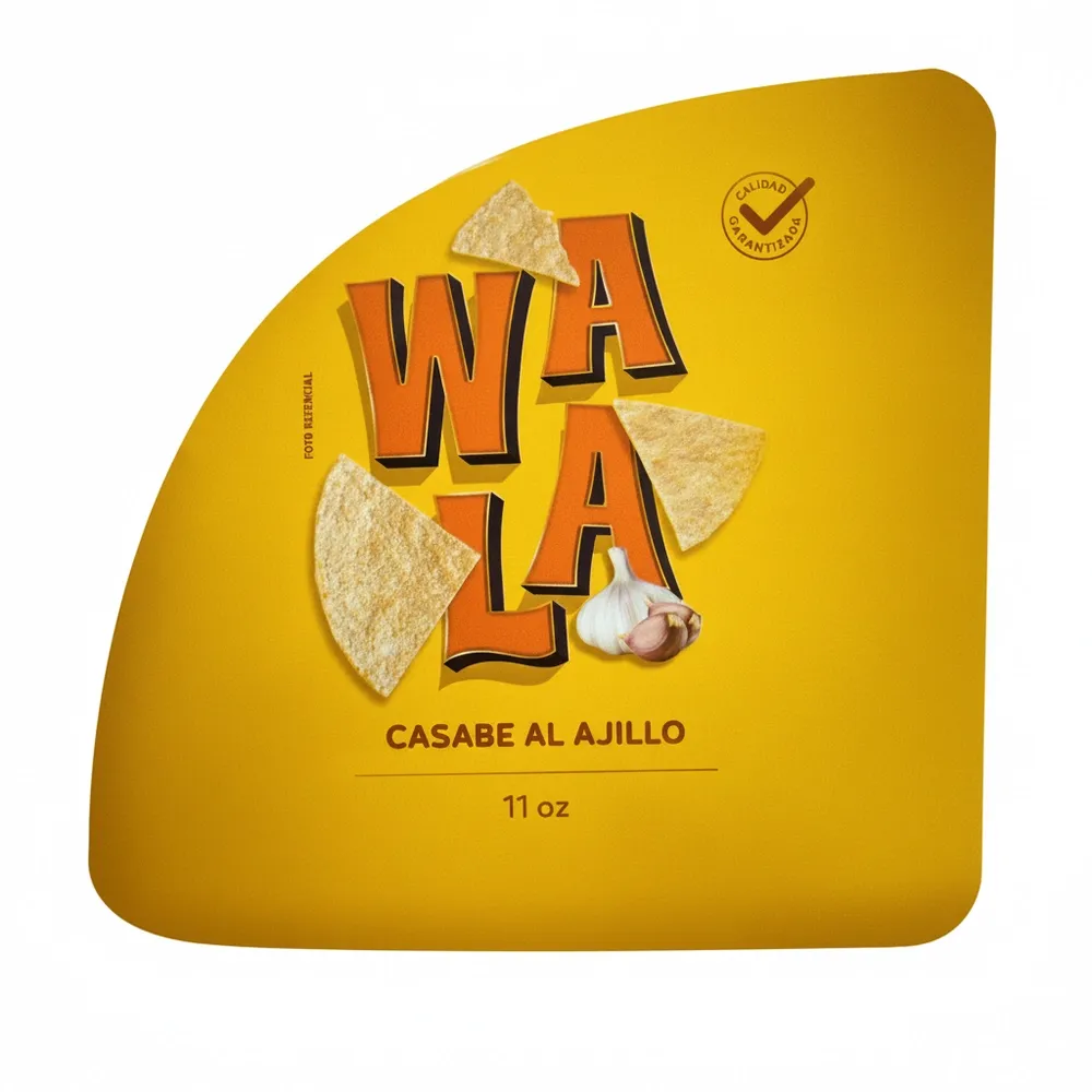 Casabe Al Ajillo Wala Triangular 11 Oz