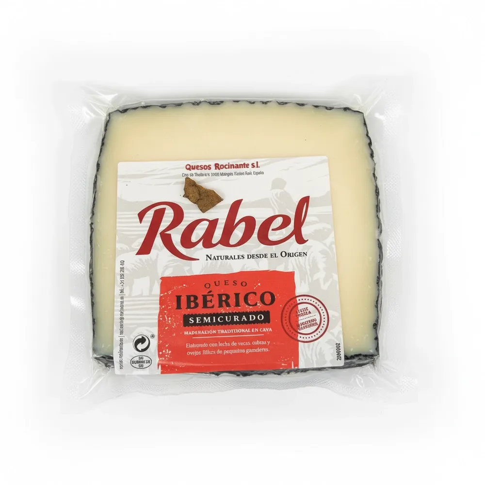 Queso 1/2 Semicurado Rabel 200 Gr