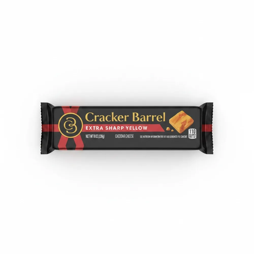 Queso Cracker Barrel Xsharp Stick-C Kraft 8 Oz