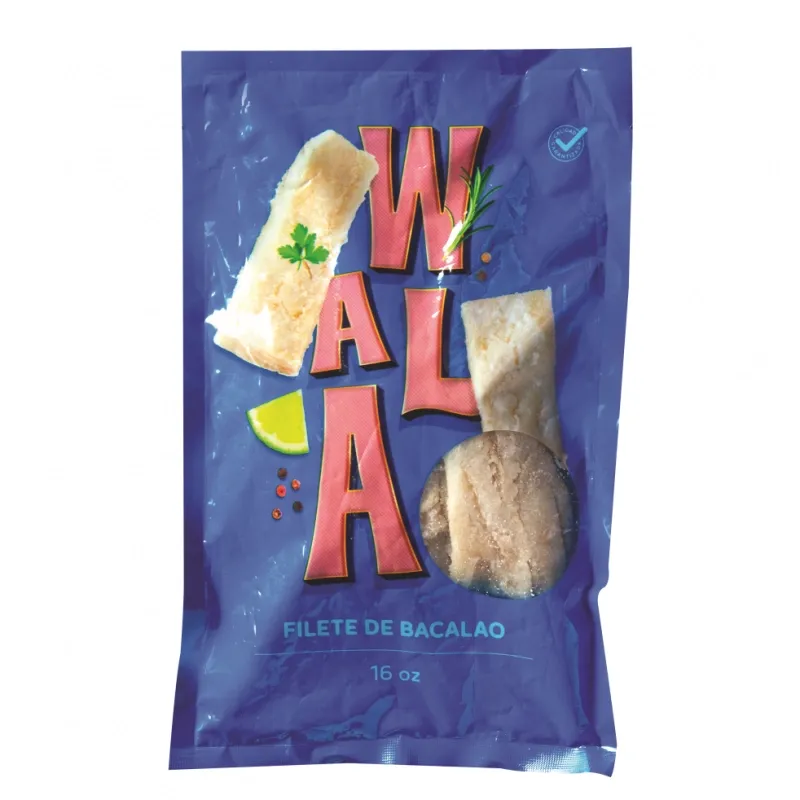 Filetes De Bacalao Wala 16 Onzas
