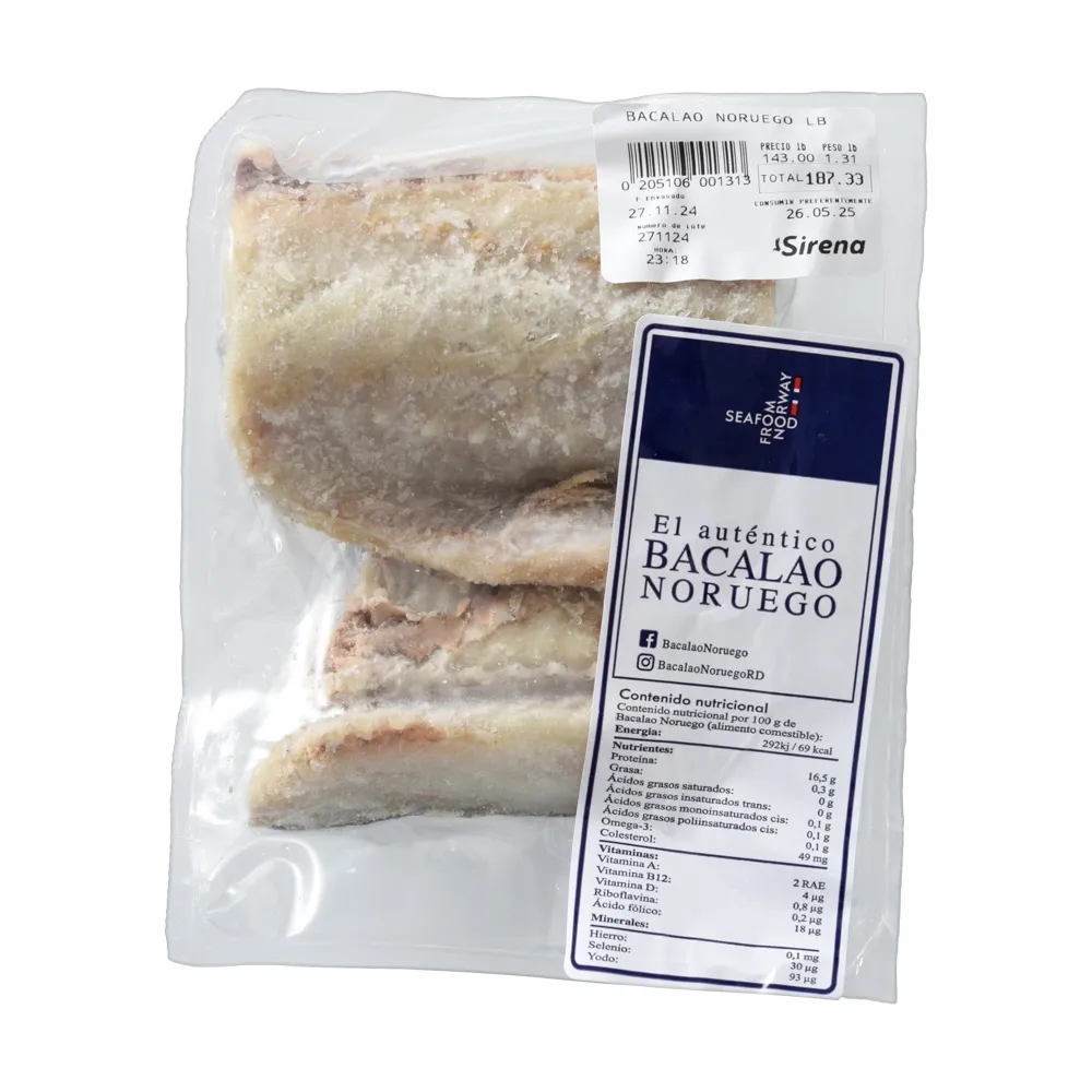 Bacalao Noruego Lb
