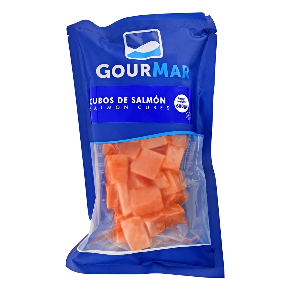 Salmon Gourmar En Cubos 600 Gr