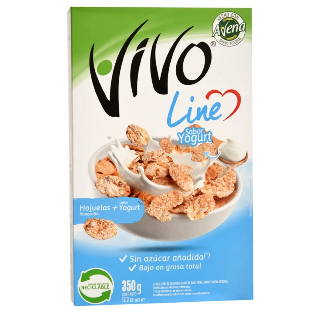 Cereal Vivo Line Sabor Yogurt  350 Gr