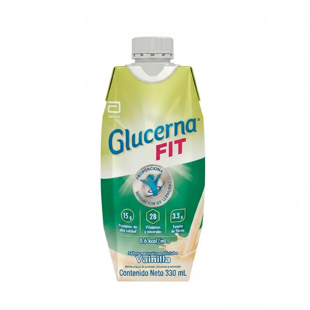 Suplemento Glucerna Fit Vainilla 330 Ml