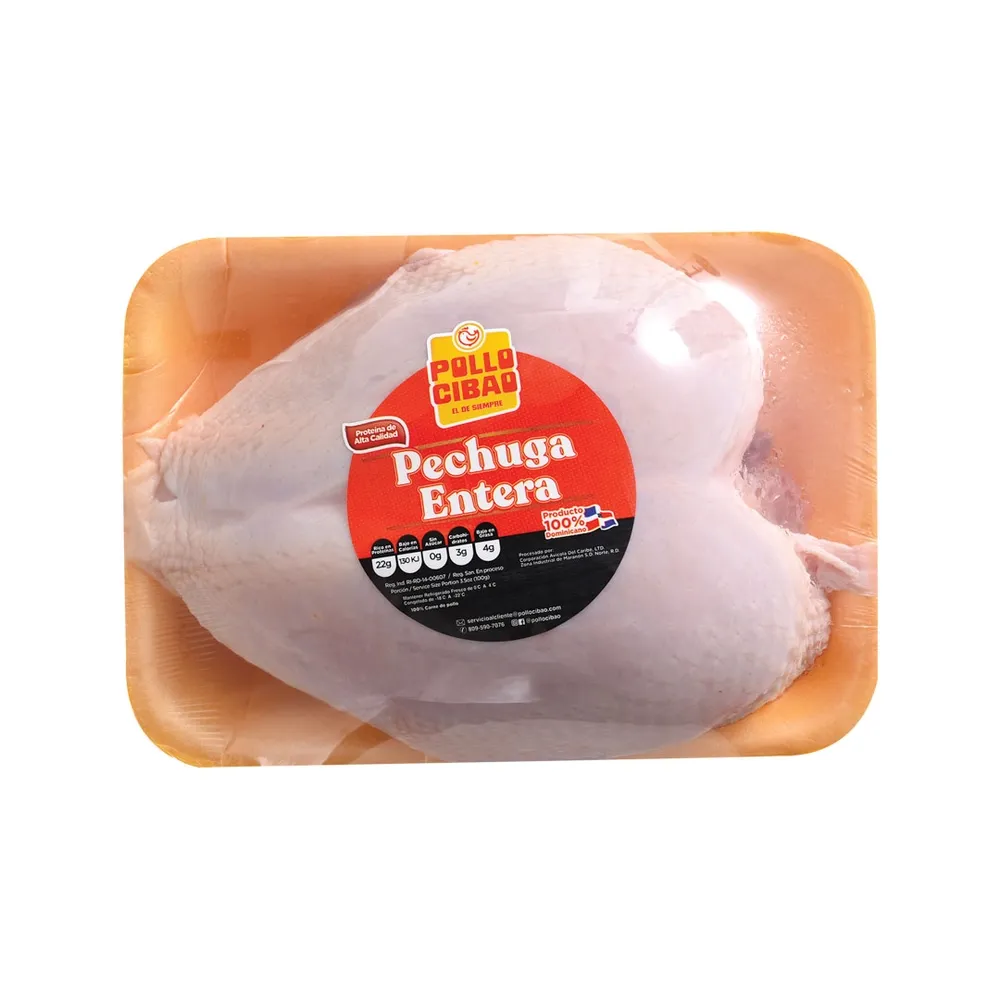 Pechuga Con Hueso Cibao Fresco Lb