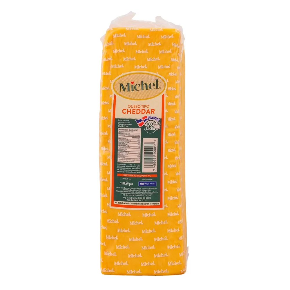 Queso Cheddar Michel Lb (Rebanado)