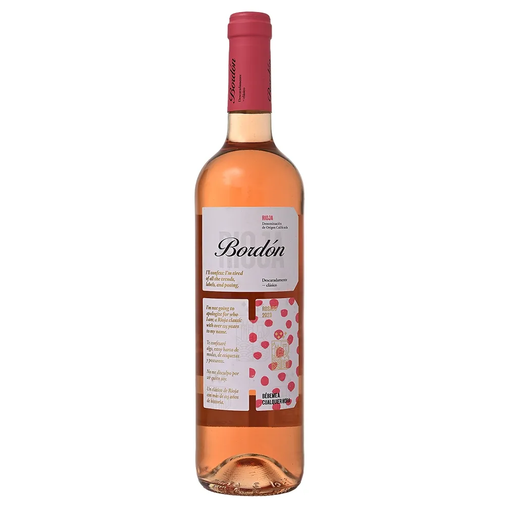Vino Rosado Rioja Bordon 0.75 Lt