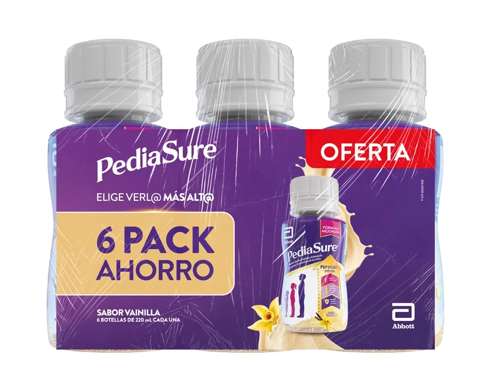 Suplemento Alimenticio Pediasure Vainilla 6 Unidades