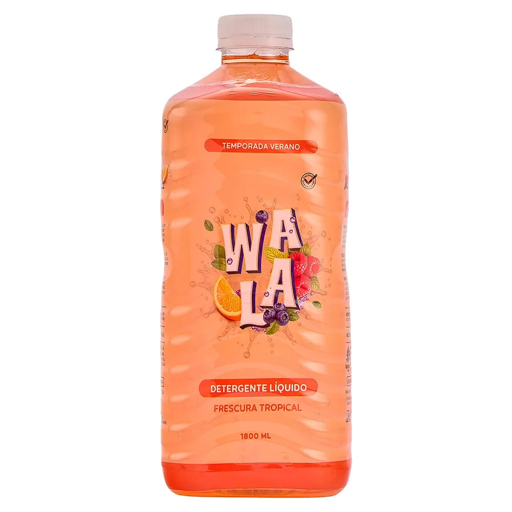 Detergente Líquido Wala Primavera-Verano 1800 Ml