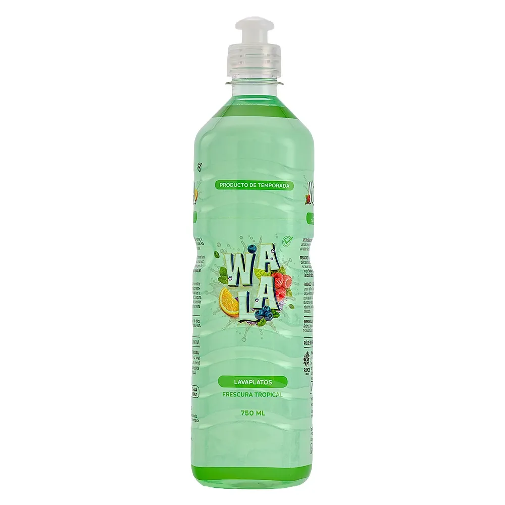 Jabón Lavaplatos Wala Primavera-Verano 750 Ml
