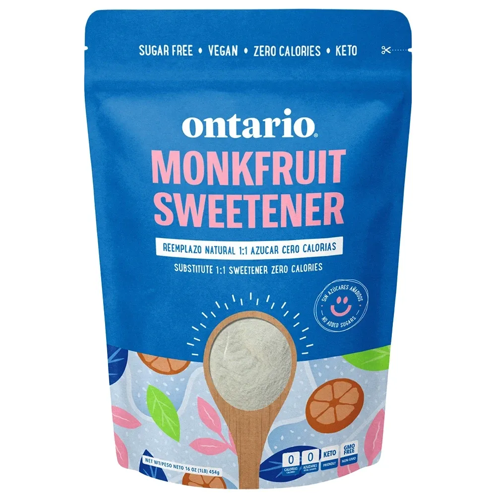 Endulzante De Fruta Del Monje Ontario 1 Libra