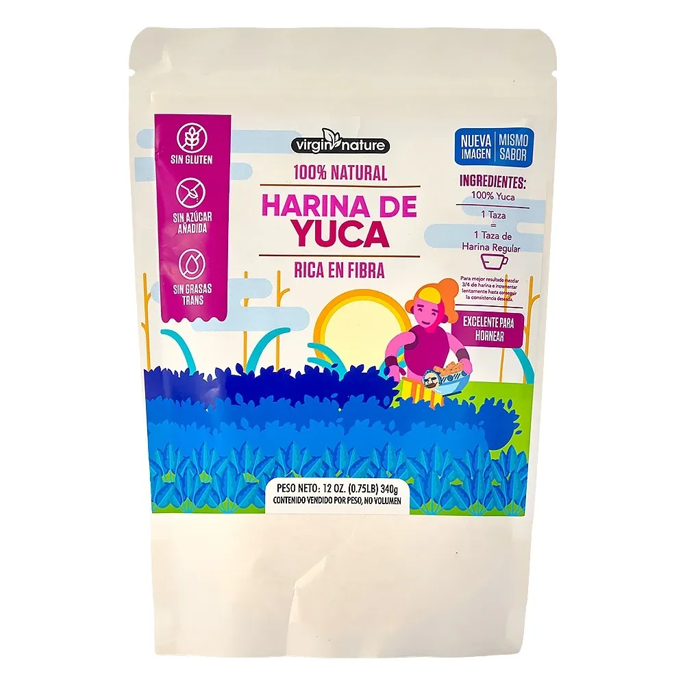 Harina de Yuca Virgin Nature 12 Oz