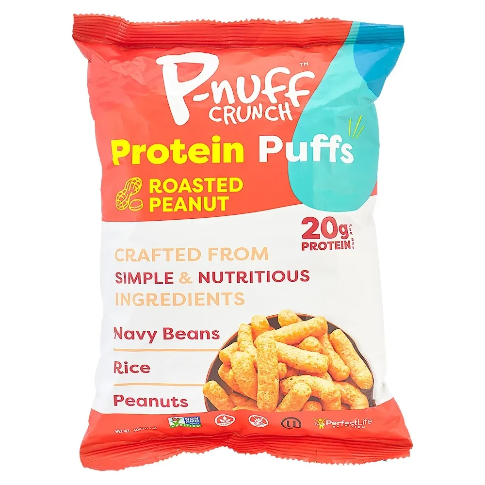Snack De Maní Crujiente P-Nuff Crunch Original 4 Onzas