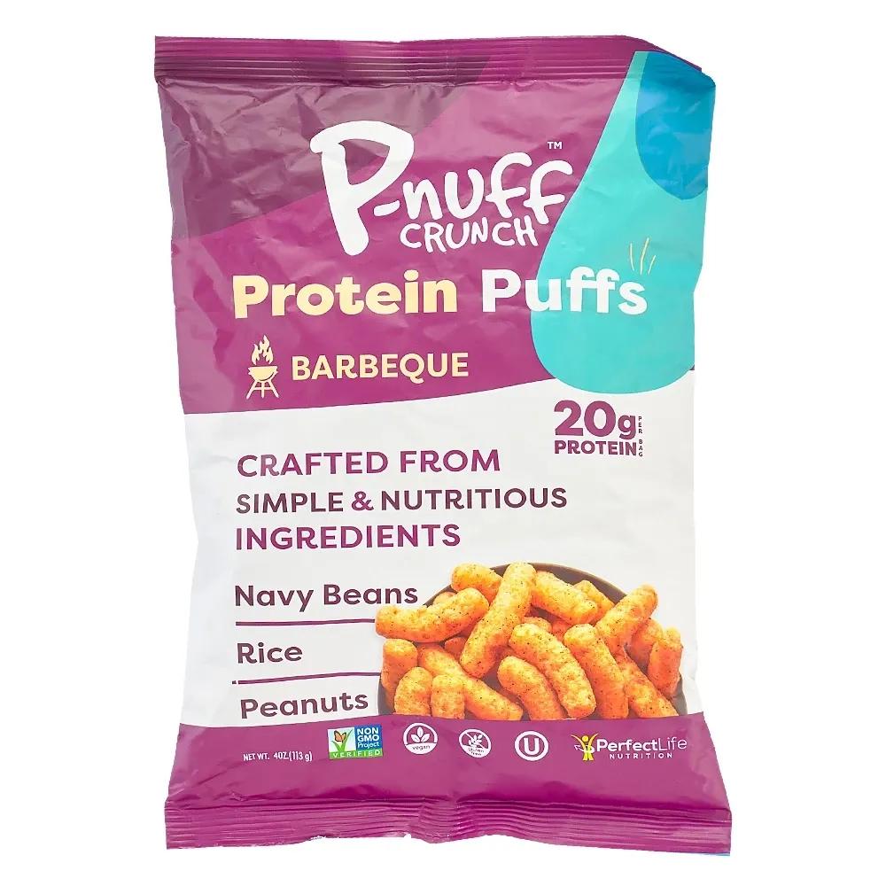 Snack Maní P-Nuff Crunch Barbacoa 4 Onzas