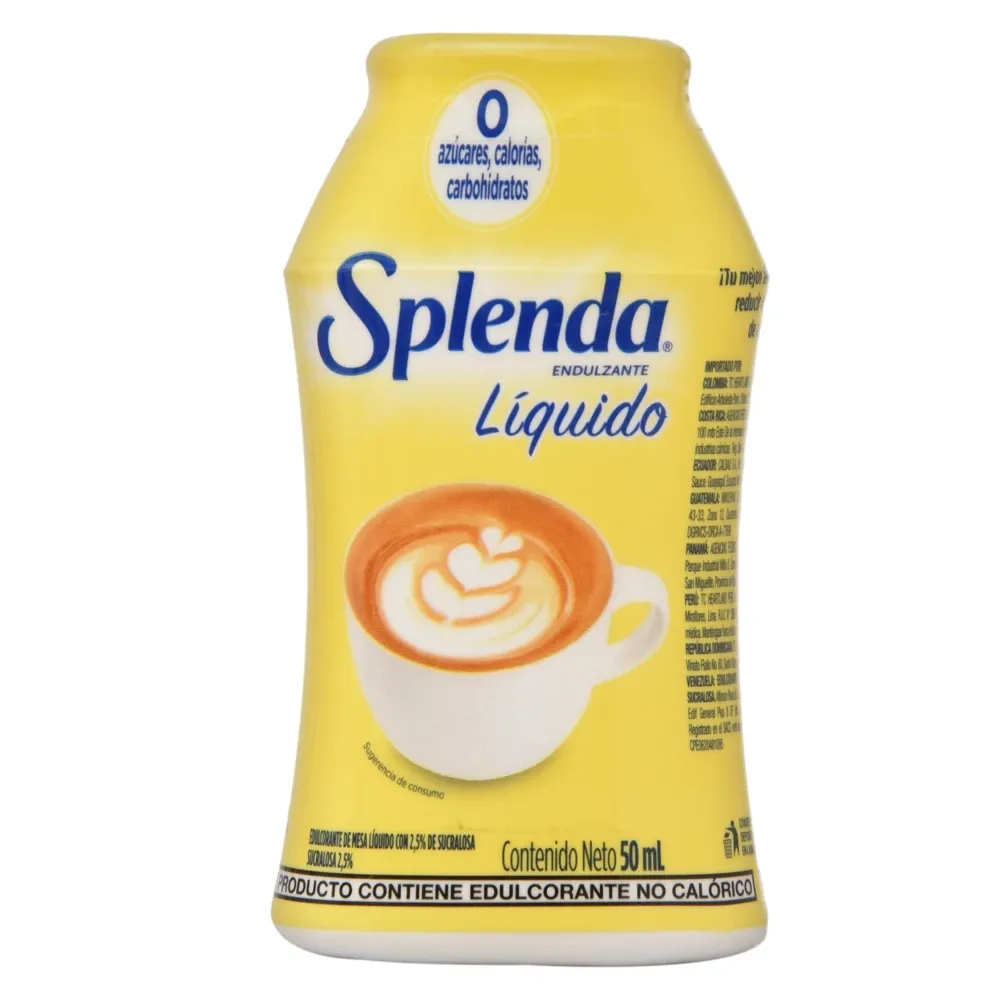 Edulcorante Líquido Splenda Sucralosa 50 Mililitros