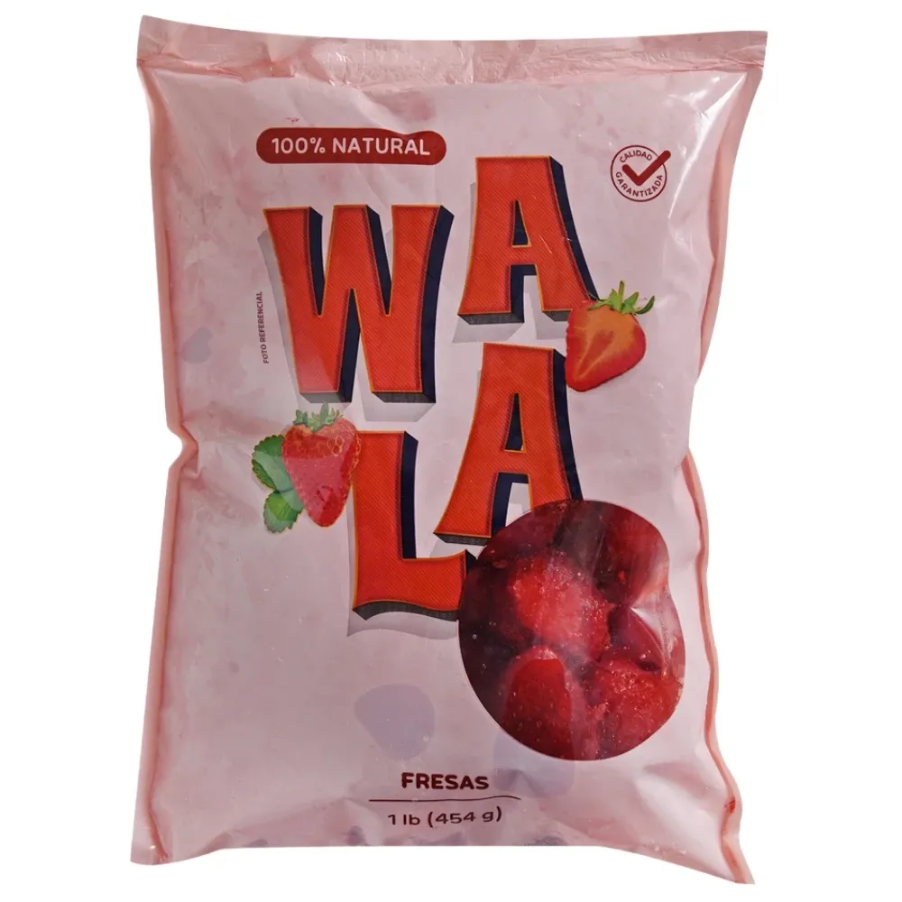 Fresas Congeladas Wala 1 Libra