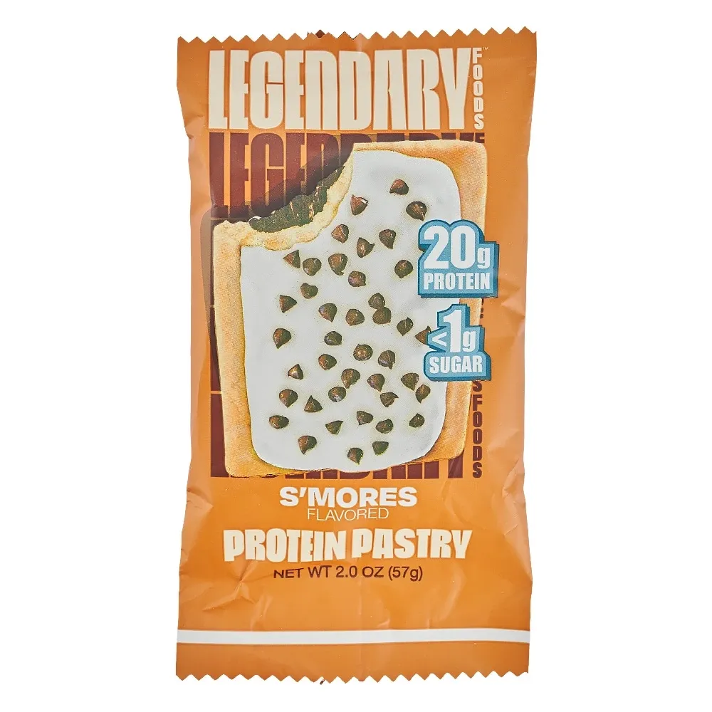 Pastel De Proteína Legendary Foods Sabor S'Mores 2.2 Onzas