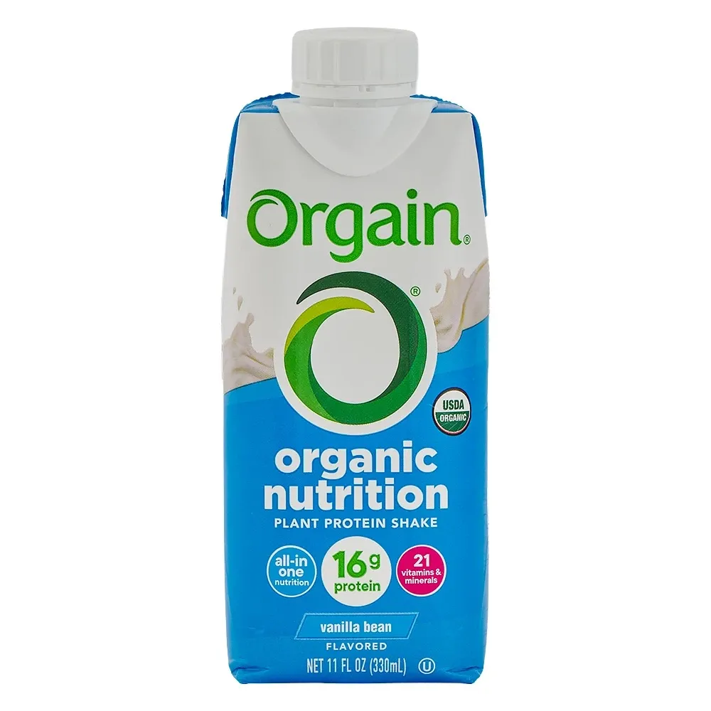 Batido Nutricional Vegano Sabor Vainilla Orgain 11 Onzas