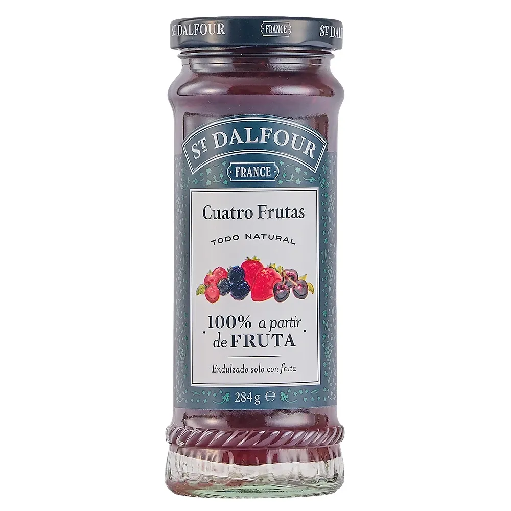 Mermelada De Cuatro Frutas St. Dalfour 284 Gramos