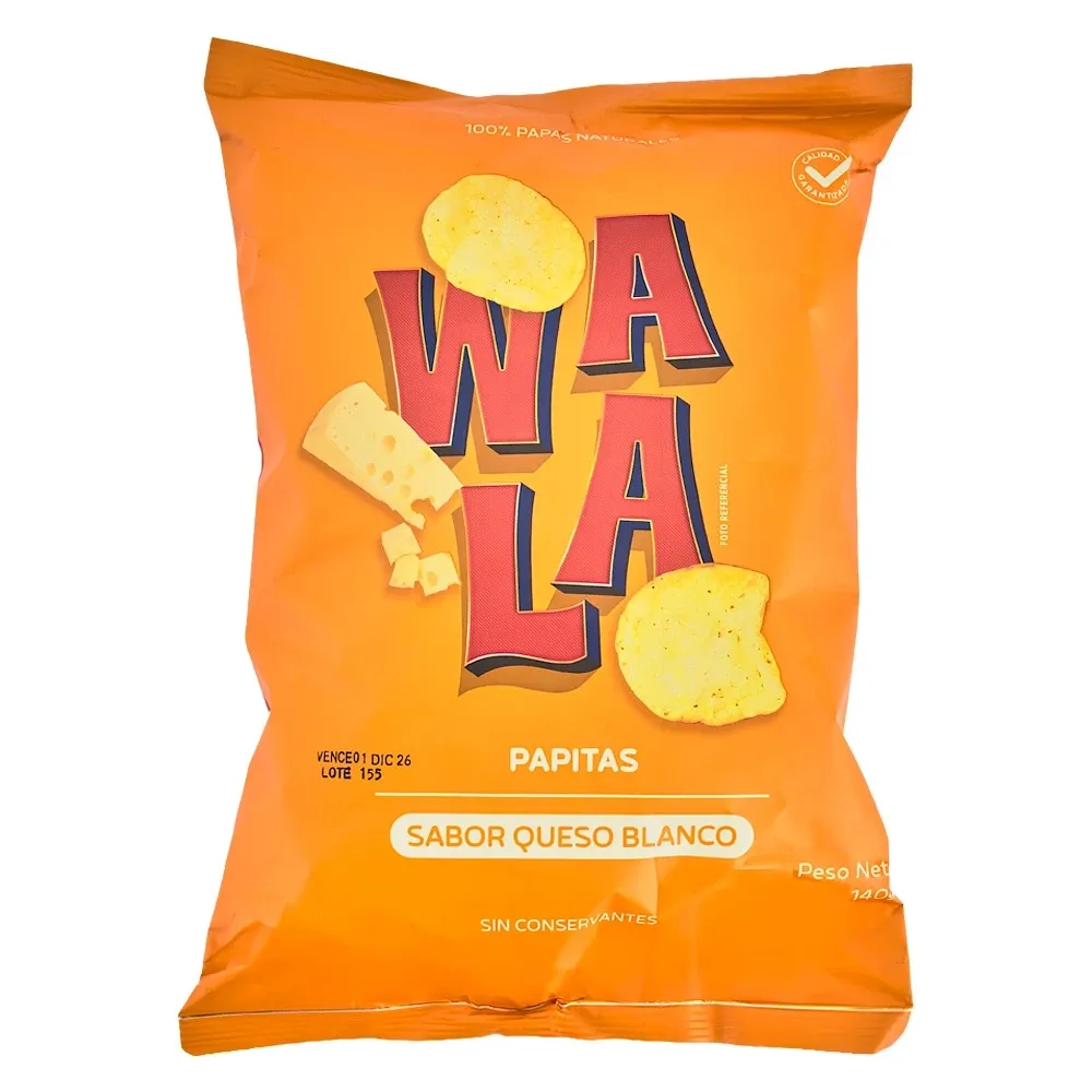Papa Con Queso Blanco Wala 140G