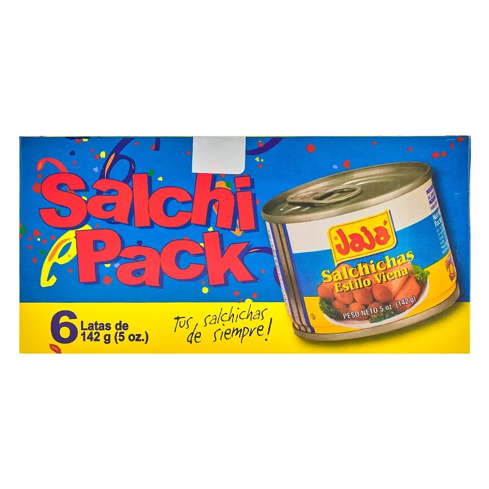 Salchichas De Pollo Jaja Paquete De 6 Unidades De 5 Onzas