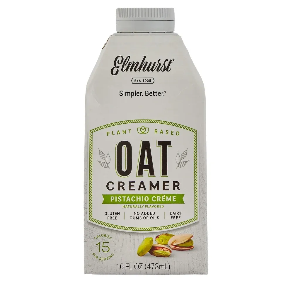 Crema Café Elmhurst Avena Pistacho 16 Onzas